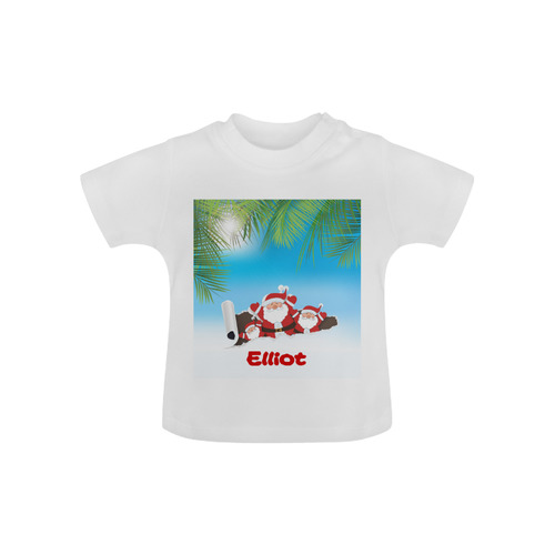 Tropical Santa Baby Classic T-Shirt (Model T30)