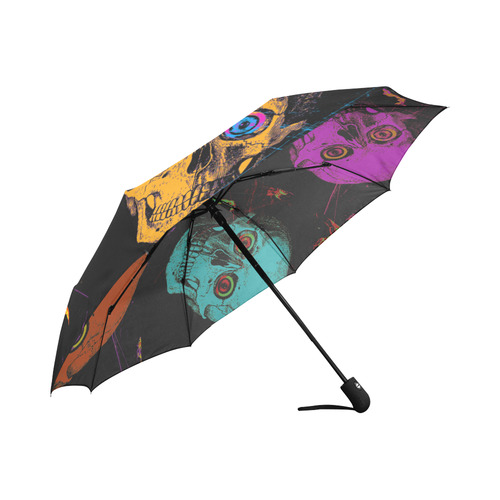 Skull 20161122 Auto-Foldable Umbrella (Model U04)