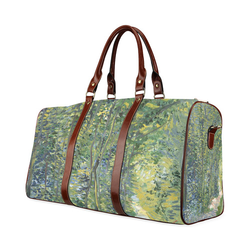 Vincent van Gogh Path in Woods Waterproof Travel Bag/Small (Model 1639)