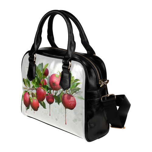 Melting Apples, watercolors Shoulder Handbag (Model 1634)