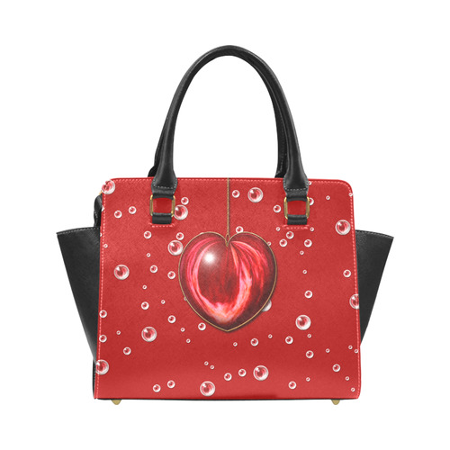 Valentine Heart Rivet Shoulder Handbag (Model 1645)