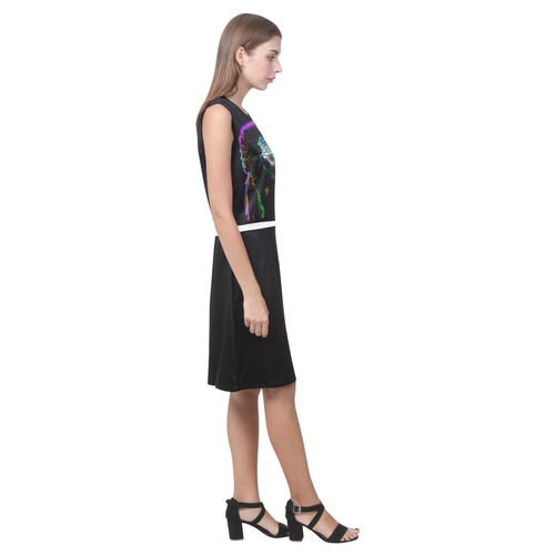 parrot_2015_0504a Eos Women's Sleeveless Dress (Model D01)