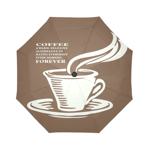 Coffee! 2 Auto-Foldable Umbrella (Model U04)