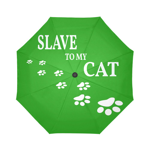 Slave to my cat 2 Auto-Foldable Umbrella (Model U04)