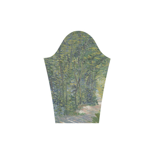 Vincent van Gogh Path in the Woods Round Collar Dress (D22)