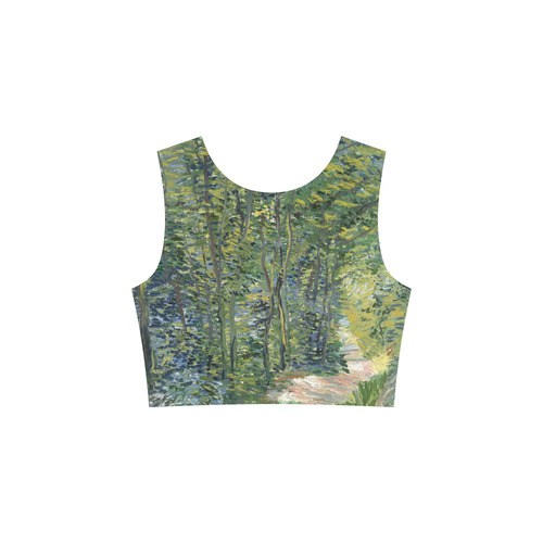 Vincent van Gogh Path in Woods 3/4 Sleeve Sundress (D23)