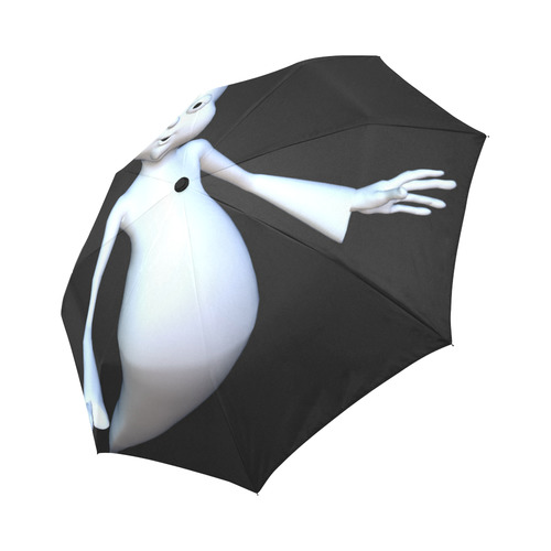 ghost (halloween) Auto-Foldable Umbrella (Model U04)