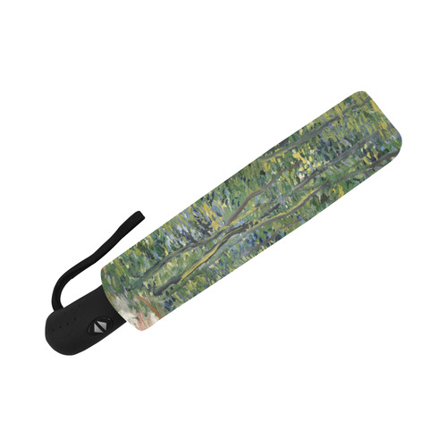 Vincent van Gogh Path in Woods Auto-Foldable Umbrella (Model U04)