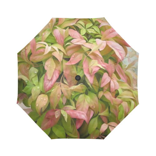 Pot full of colors, watercolors Auto-Foldable Umbrella (Model U04)