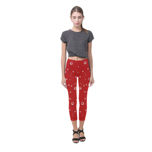 Valentine Heart Capri Legging (Model L02)