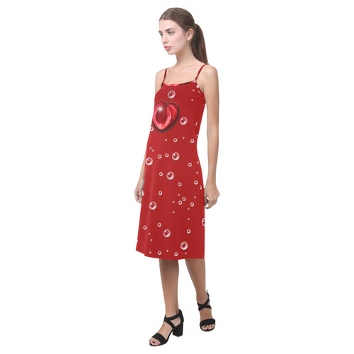 Valentine Heart Alcestis Slip Dress (Model D05)