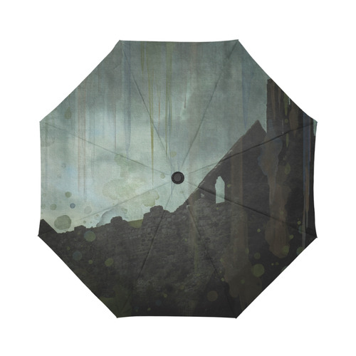 Celtic ruins Auto-Foldable Umbrella (Model U04)
