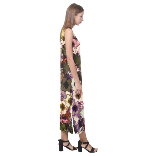 My Secret Garden #3 Night - Jera Nour Phaedra Sleeveless Open Fork Long Dress (Model D08)