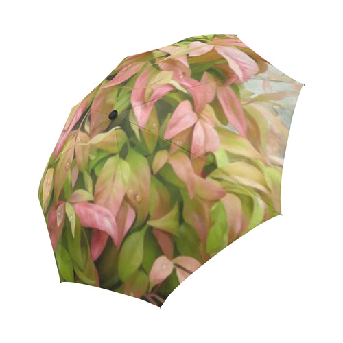 Pot full of colors, watercolors Auto-Foldable Umbrella (Model U04)