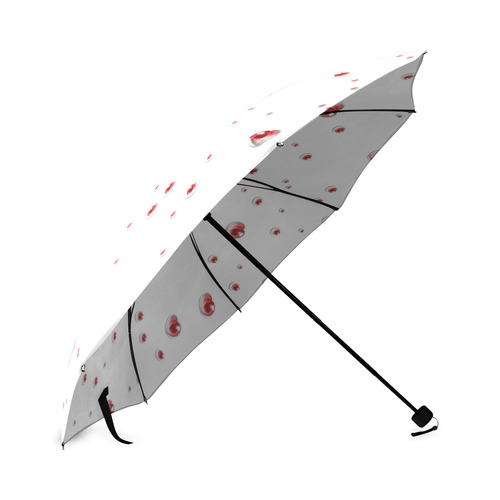 Valentine Heart Foldable Umbrella (Model U01)