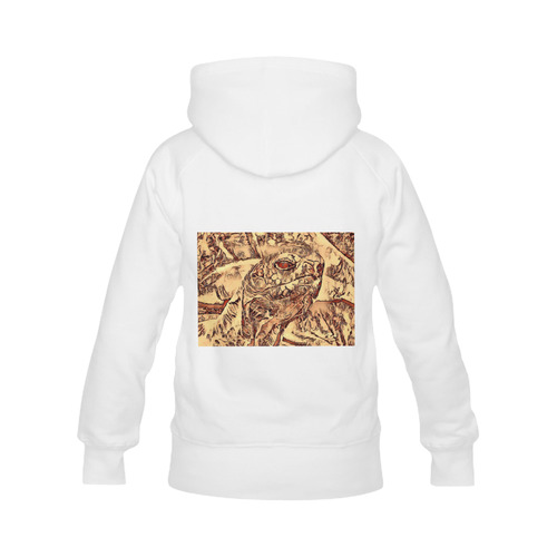 Animal ArtsStudio- amazing turtle Women's Classic Hoodies (Model H07)