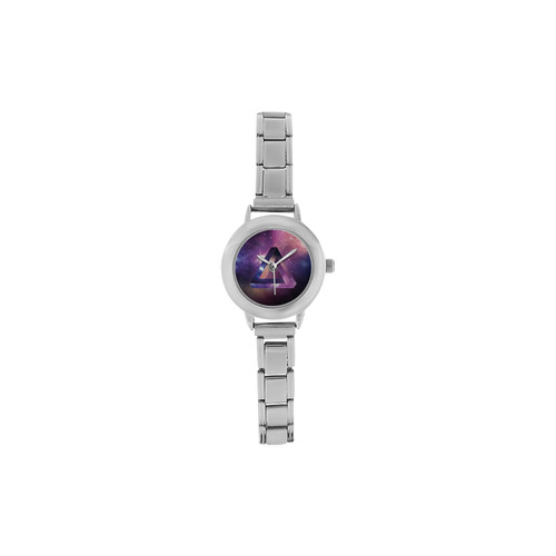 Trendy Purple Space Design Women's Italian Charm Watch(Model 107)