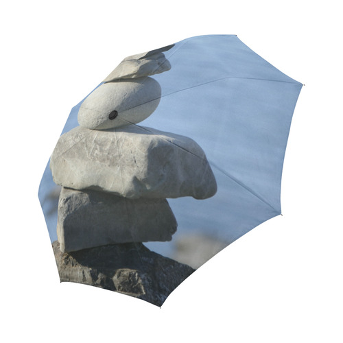 Tranquility - Stone on Stone Auto-Foldable Umbrella (Model U04)