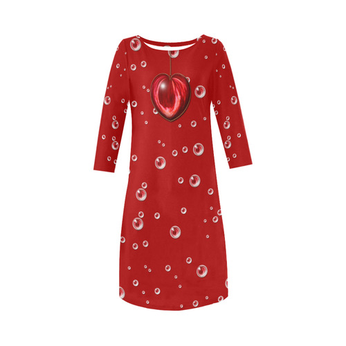 Valentine Heart Round Collar Dress (D22)