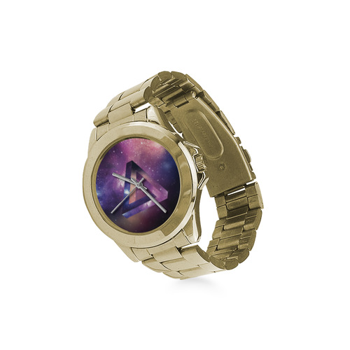 Trendy Purple Space Design Custom Gilt Watch(Model 101)