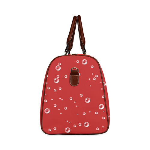 Valentine Heart Waterproof Travel Bag/Small (Model 1639)