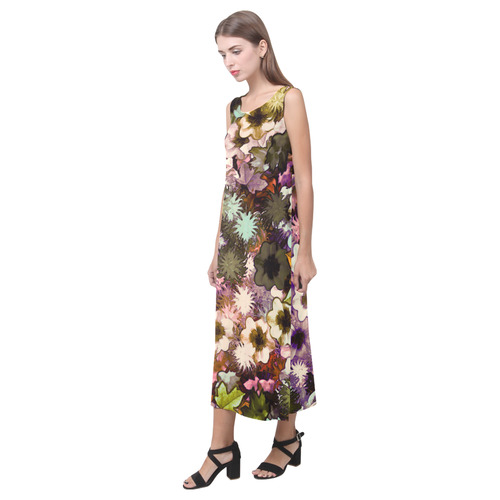 My Secret Garden #3 Night - Jera Nour Phaedra Sleeveless Open Fork Long Dress (Model D08)