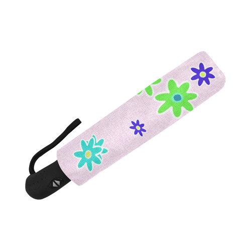 Floral Fabric 1C Auto-Foldable Umbrella (Model U04)