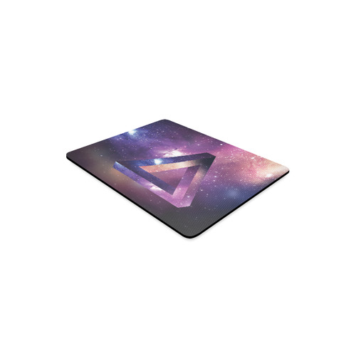 Trendy Purple Space Design Rectangle Mousepad