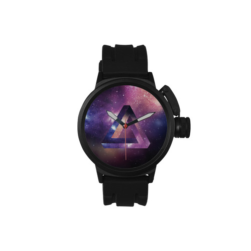 Trendy Purple Space Design Men's Sports Watch(Model 309)