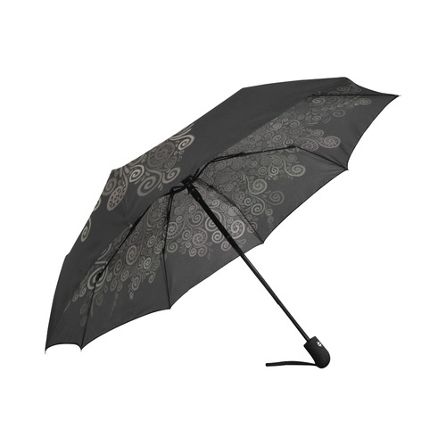 3D Psychedelic soft color Rose Auto-Foldable Umbrella (Model U04)