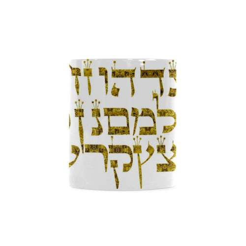 Hebrew alphabet 8 White Mug(11OZ)