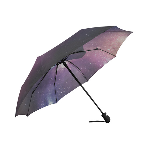 Trendy Purple Space Design Auto-Foldable Umbrella (Model U04)