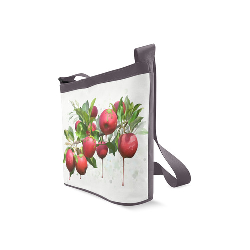Melting Apples, watercolors Crossbody Bags (Model 1613)