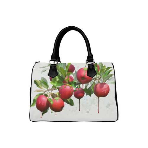 Melting Apples, watercolors Boston Handbag (Model 1621)