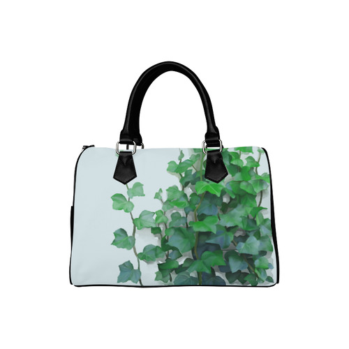 Watercolor Ivy - Vines Boston Handbag (Model 1621)