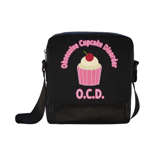Obsessive Cupcake Disorder Crossbody Nylon Bags (Model 1633)