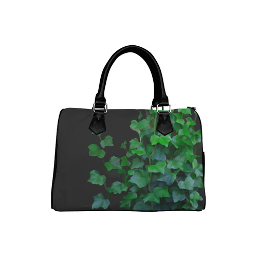 Watercolor Ivy - Vines Boston Handbag (Model 1621)