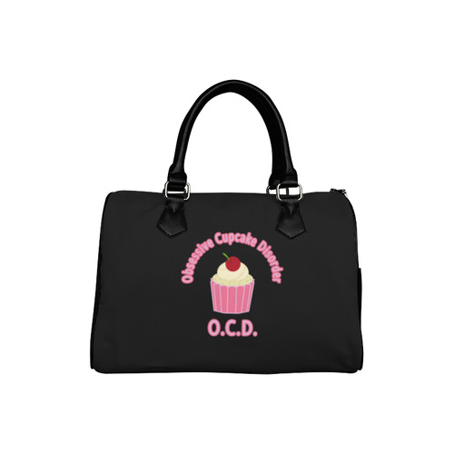 Obsessive Cupcake Disorder Boston Handbag (Model 1621)