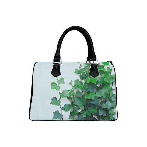 Watercolor Ivy - Vines Boston Handbag (Model 1621)