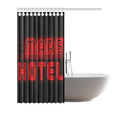 Marshotel_showercurtain Shower Curtain 66"x72"