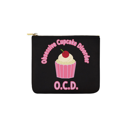 Obsessive Cupcake Disorder Carry-All Pouch 6''x5''