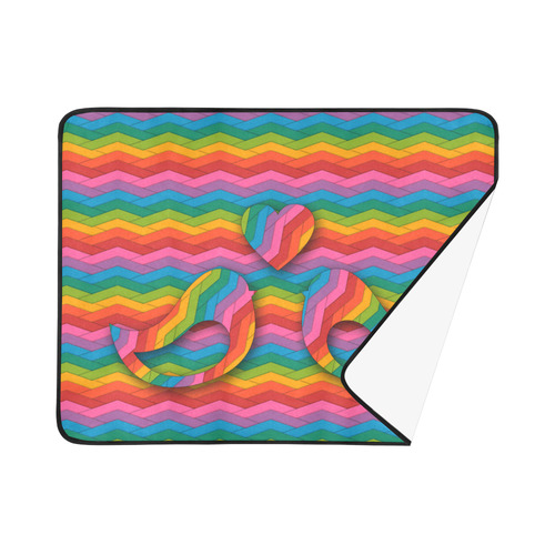 In Love Beach Mat 78"x 60"