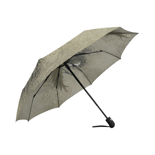 Wild horse with wings Auto-Foldable Umbrella (Model U04)