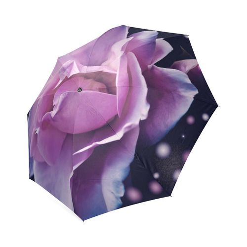 Pink Rose Foldable Umbrella (Model U01)