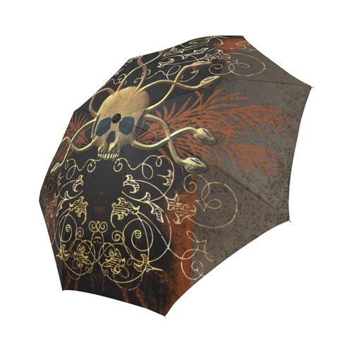 Amazing skull Auto-Foldable Umbrella (Model U04)
