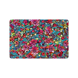 lovely floral 31A Doormat 24" x 16"