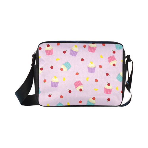 Fruity Cupcakes Classic Cross-body Nylon Bags (Model 1632)