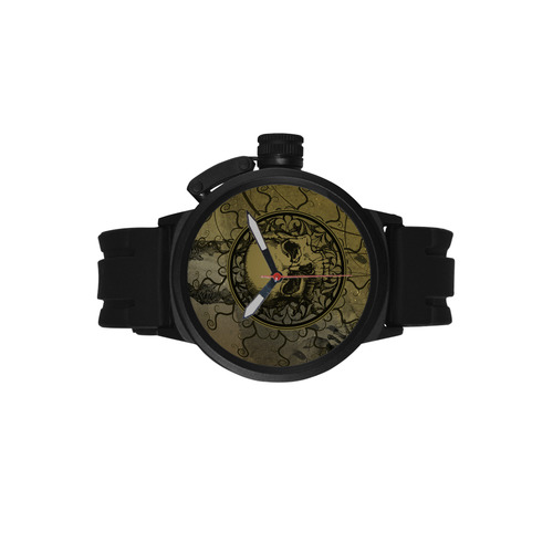 Amazing skull with skeletons Men's Sports Watch(Model 309)