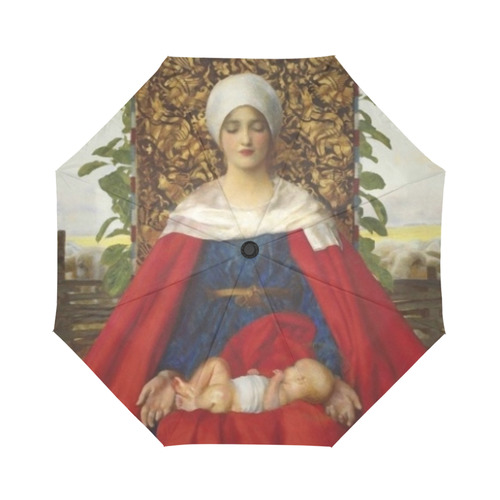 Our Lady of the Fruits of the Earth Auto-Foldable Umbrella (Model U04)