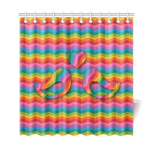 In Love Shower Curtain 69"x72"